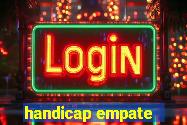 handicap empate -1